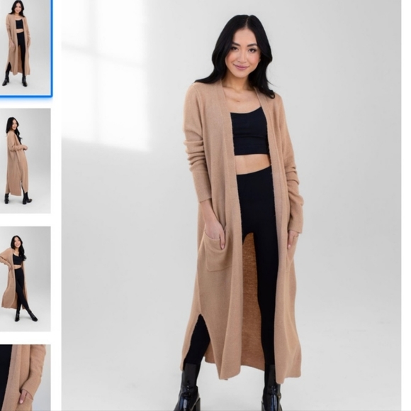 Savvi Duster Knit Cardigan - Picture 8 of 16